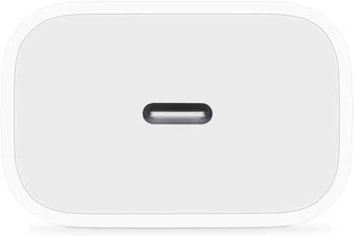 Apple Adaptador de corriente compacto USB-C de 20W: carga rápida y conveniente, cargador de pared tipo C